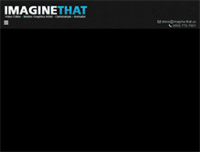 Tablet Screenshot of imagine-that.us